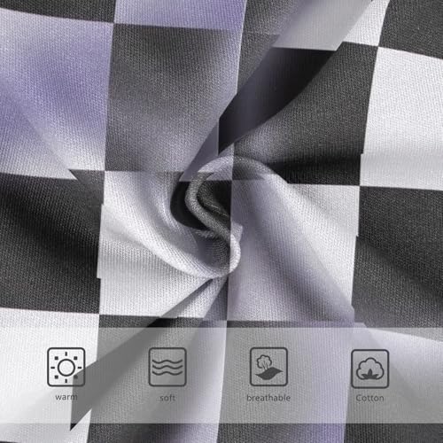 Checkerboard Squares Toddler Underwear, Girls Cotton Underwear, 2T–8 Years3