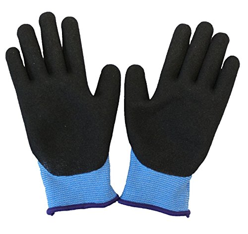 OX-ON Vinyl Children Work Gloves Garden Gloves Junior kids Available In Various Sizes, Green, Variante 3 - Image 2