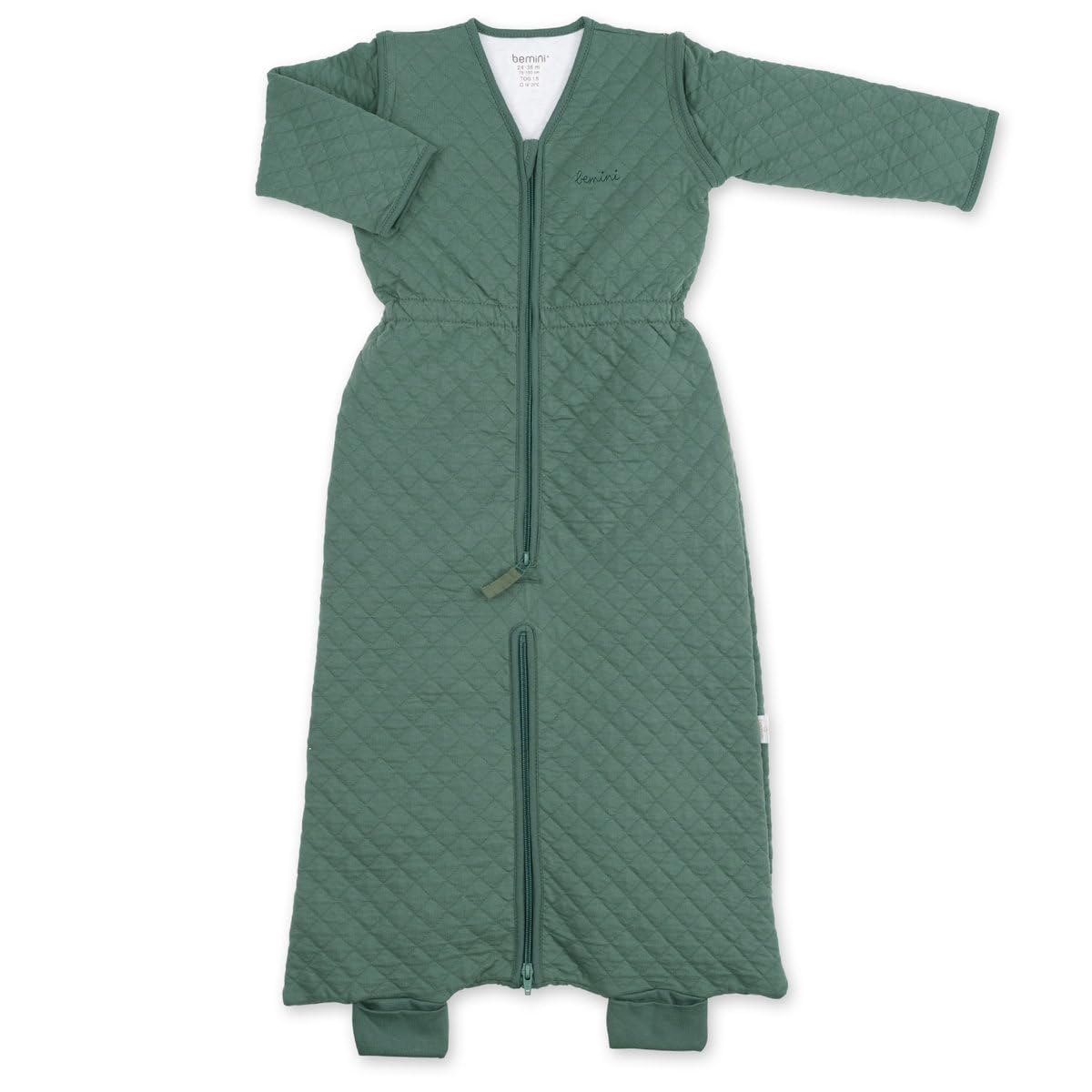 BEMINI Schlafsack Pady Quilted Jersey tog 1.5 Green