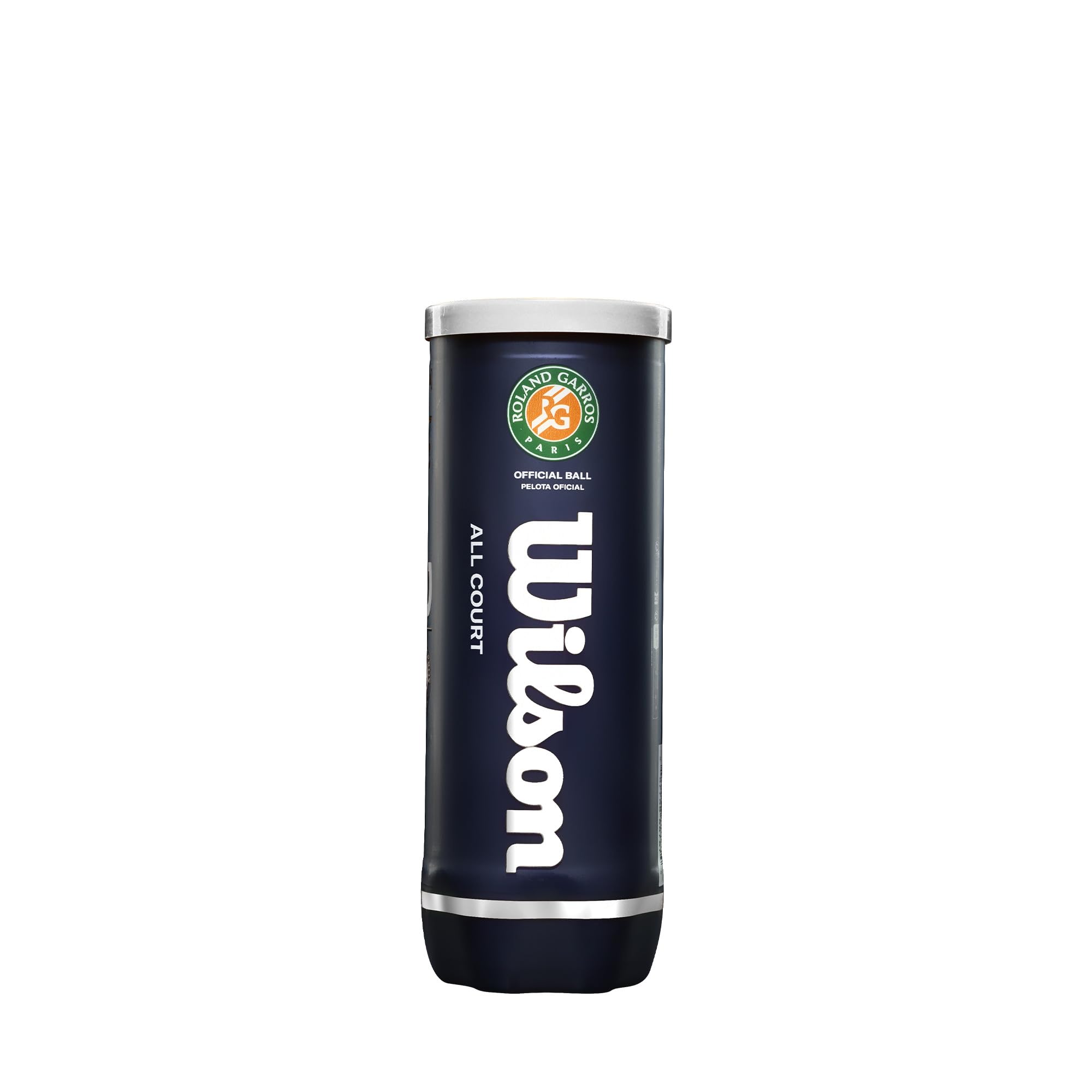 Wilson Roland Garros Tennis Balls 3 Ball Can