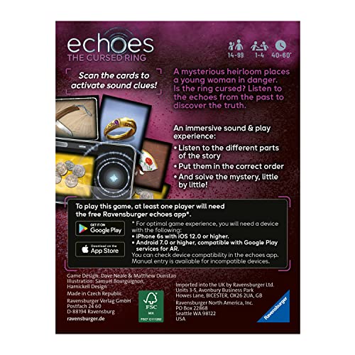 Echoes The Cursed Ring Audio Murder Mystery Game miniatura 6