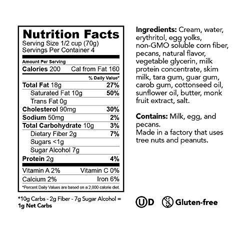 Enlightened Butter Pecan Ice Cream Keto Ice Cream thumb #2