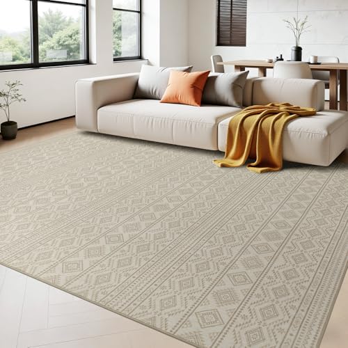 Tapete decorativo Joydeco 5'x7' antideslizante y lavable