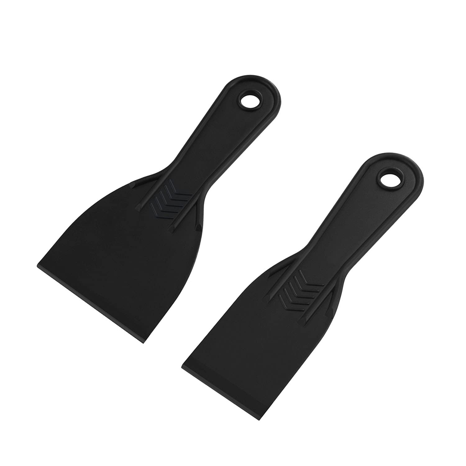 2pcs Resin 3D Printing Model Shovel 3D Printer Accessories Shovel Removal Tool (1pc 7x3 Inch + 1pc 7x1.6 Inch), Black-image-13