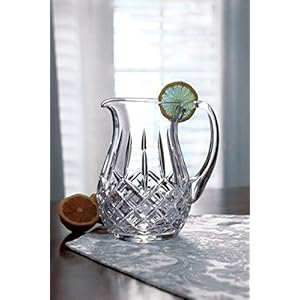Waterford lismore pitcher 64 oz clear  urban country home decor