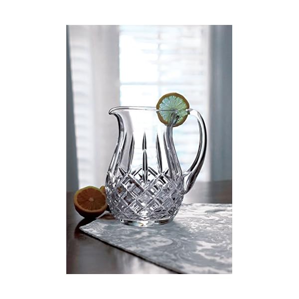 Waterford lismore pitcher 64 oz clear  urban country home decor