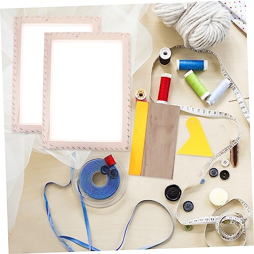 Kit de cadre de sérigraphie TEHAUX portable pour impression de T-shirts