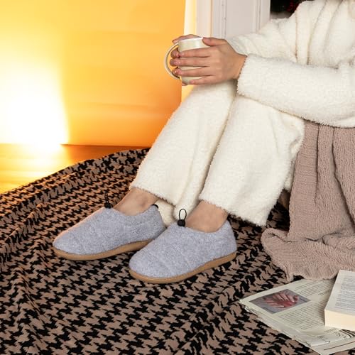 RockDove Women's Camper Moc Slipper with Sherpa Fleece2