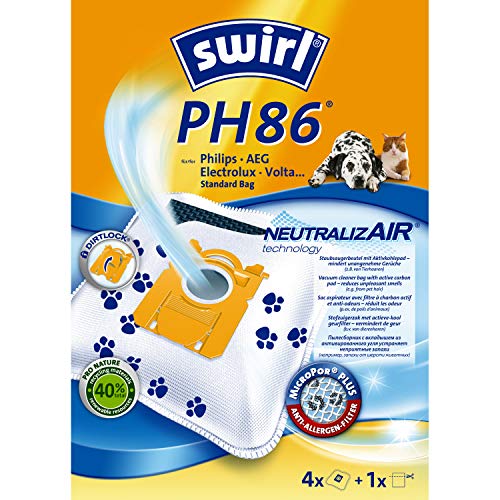 Swirl 2027271 Sac pour Aspirateur PH86 Neutralize Air Cover