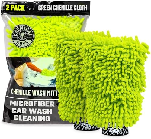 Chemical Guys Chenille Premium Scratch-Free Microfiber Wash Mitt ...