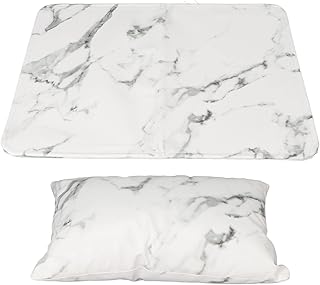 Nail Arm Rest, Nail Armrest Pillow for Nail Tech Hand Rest Cusion, Nail Arm Rest Cushion for Acrylic Nails Detachable Nail Art Pillow PU Leather Hand Pillow Cushion Manicure Hand Rest Cushion Mat