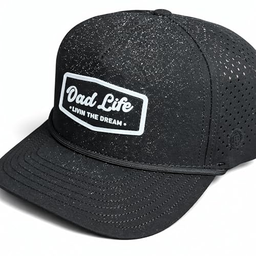 Image of BRIMZ Outdoor Performance Hat - Water & Sweat Resistant Hats - Breathable & Moisture-Wicking Snapback