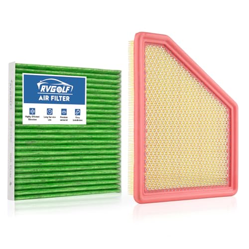 Image of Engine+Cabin Air Filter Set Fit for 2010-2017 Equinox, 2010-2017 Terrain