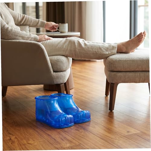 Botas Spa para Baño de Pies Talla Pequeña 12.5cm Azules miniatura 7