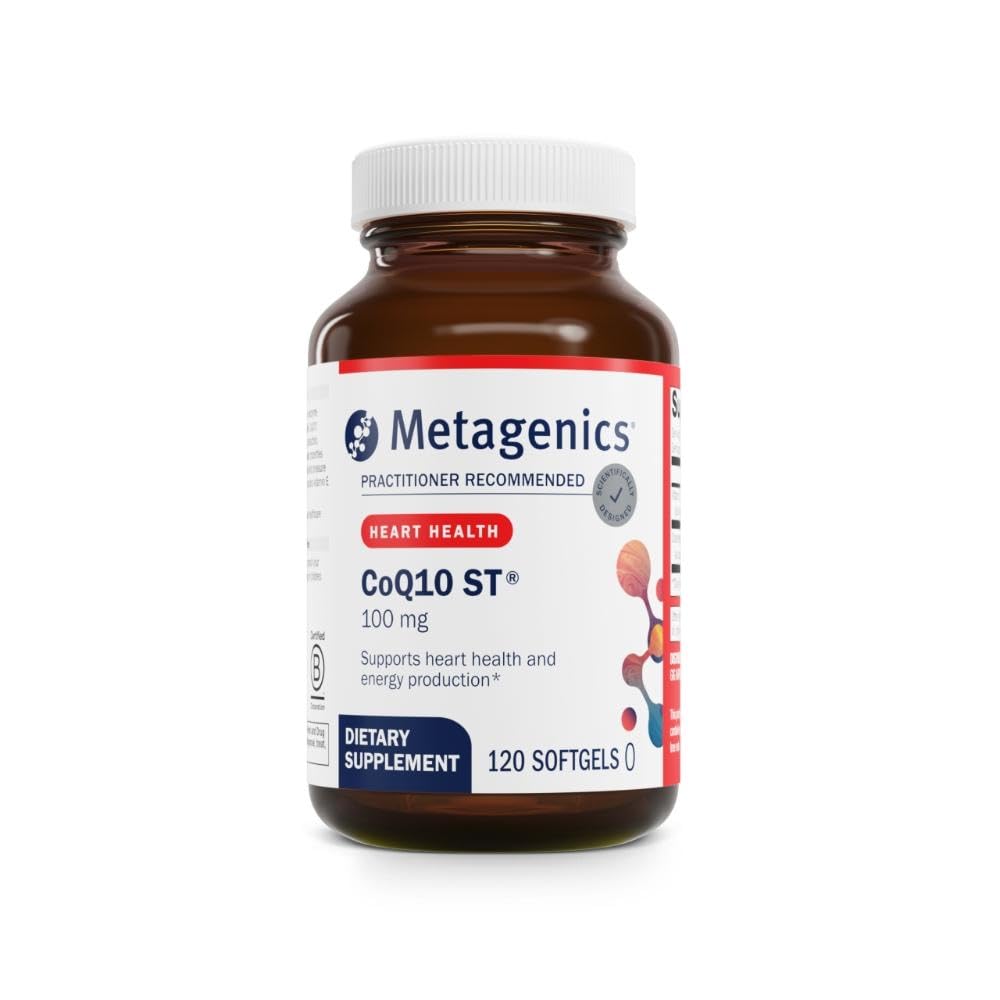 Metagenics CoQ10 ST-100 Ubiquinone 100 mg Heart Health, 60 Softgels — Amazon image 9