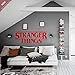 Produktbild Wandtattoo Stranger Things Logo Serie Aufkleber Stranger Things Wandtattoo Stranger Things rot Logo Stranger Things Wall Logo