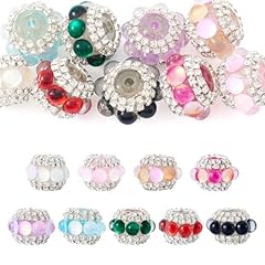 9 Colors Rhinestone Round Beads a