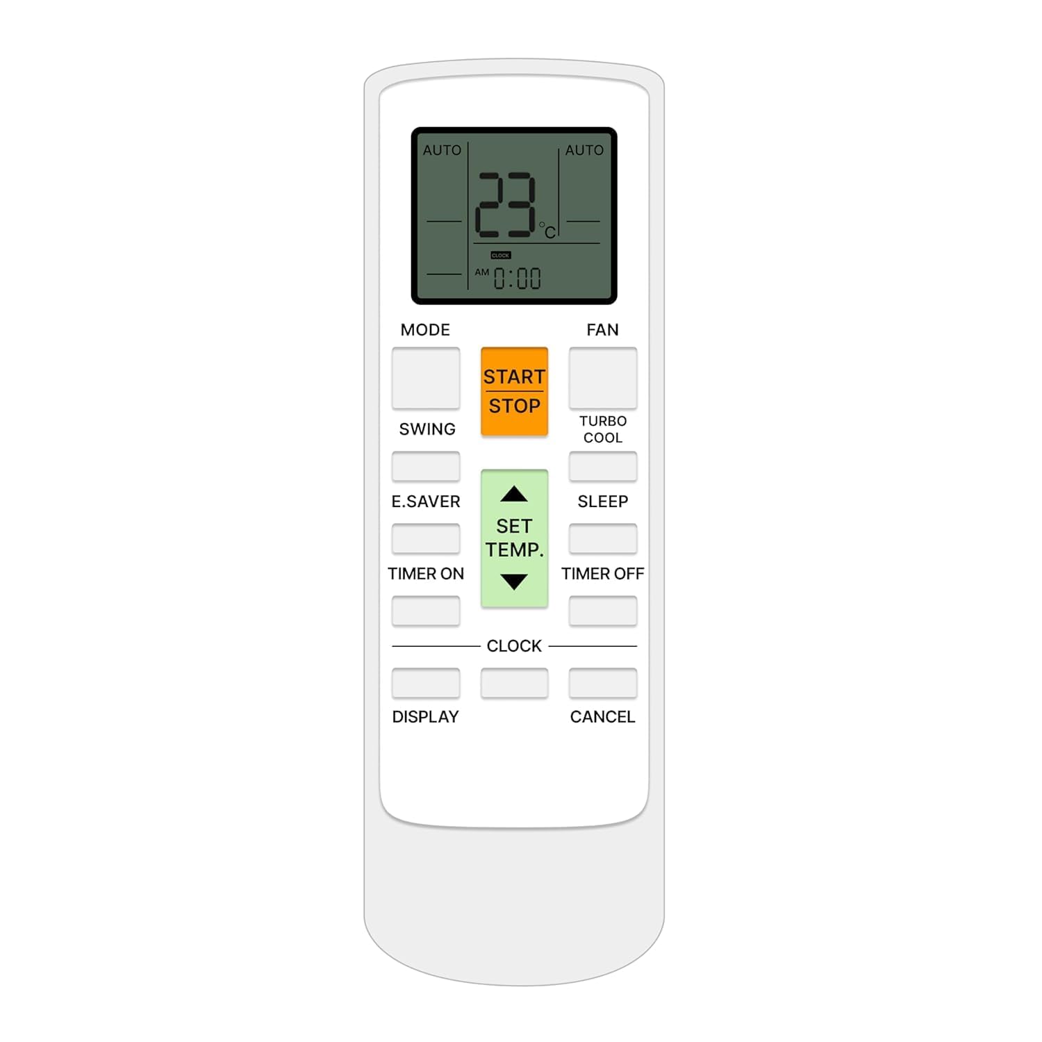 RAVIAD Compatible with Amazon Basics AC Remote for 1, 1.5, 2 ton Split/Window Air Conditioner - Please Match The Original Remote (AC 231)-image-12