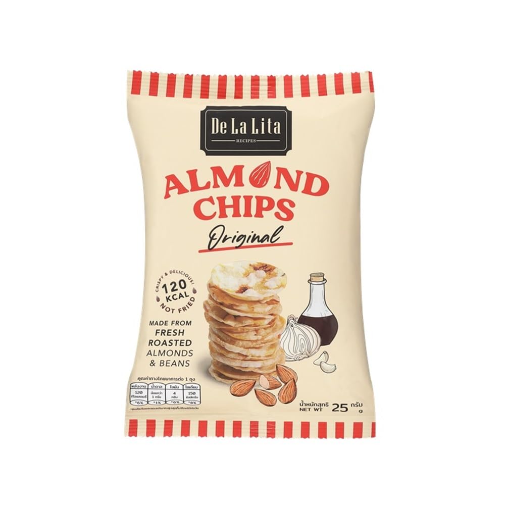 Amazon.co.jp: De La Lita アーモンドチップス オリジナル(ソイソース