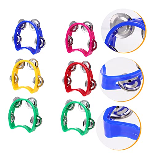 SUPVOX 24 Pçs Círculo De Sino De Flor Quatro Sinos Brinquedos Musicais Para Crianças Brinquedos Educ
