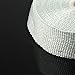 HM&FC Fiberglass White Exhaust Header wrap 50 Feet(L) 2 Inch (L) with 10 Stainless Zip Ties