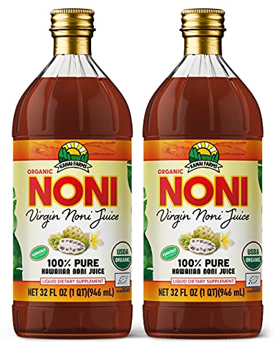 Virgin Noni Juice 2x32oz Organic Hawaiian Noni