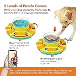 Potaroma Dog Puzzle Toy 2 Levels, Slow Feeder, Pup Food Treat Feeding Dispenser for IQ Training and Entertainment for All Breeds 4.2 Inch Height - Image 4