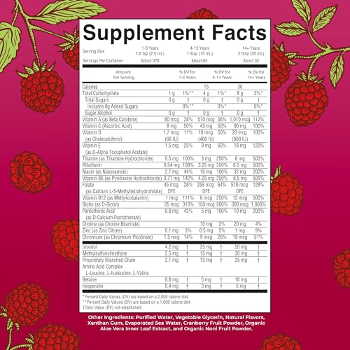 image for MaryRuth Organics Liquid Morning Multivitamin for Women, Men & Kids | 