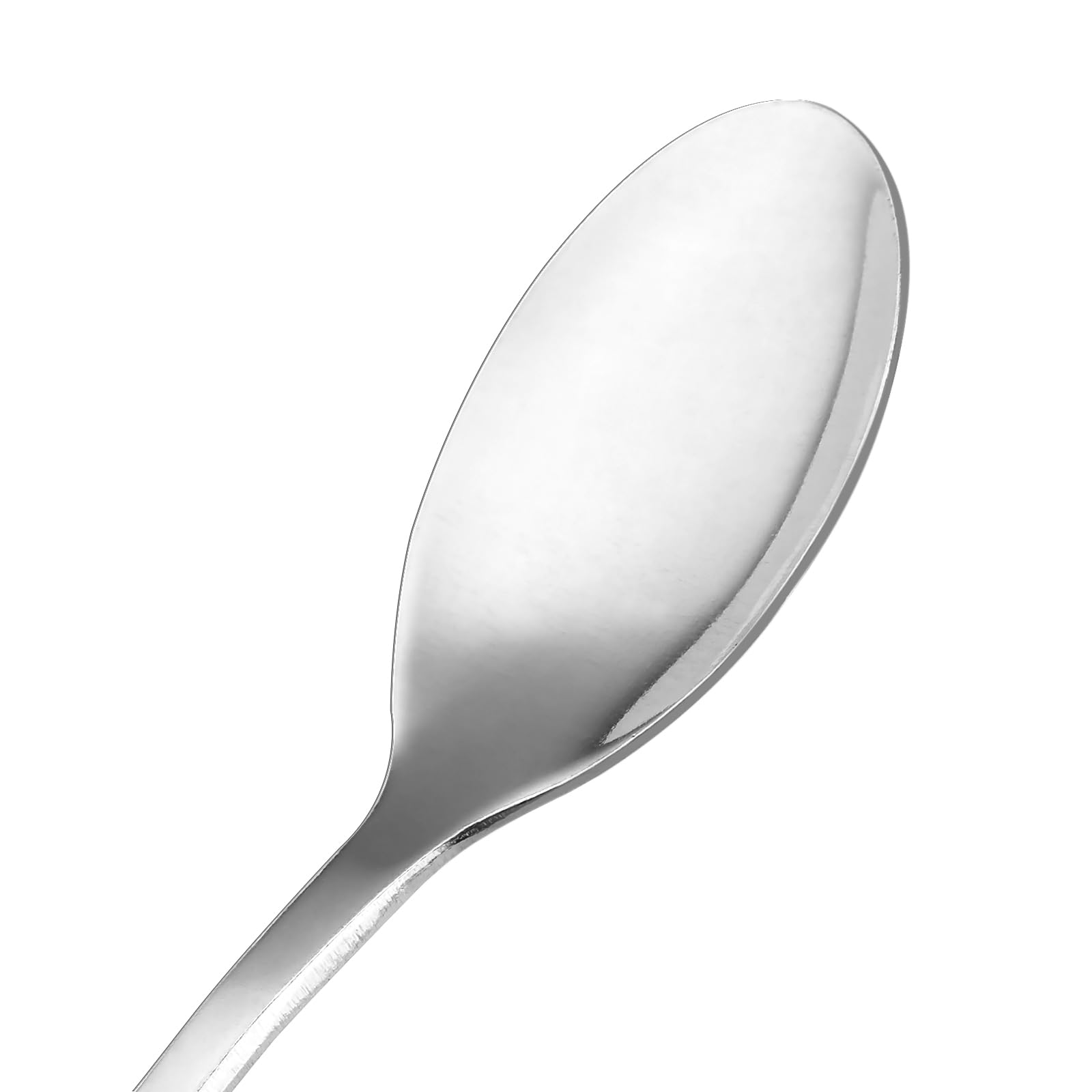 40 cucchiaini da tè, 15 cm, piccoli cucchiai in acciaio inox, cucchiaini da caffè, cucchiai da zuppa, cucchiai lucidati a specchio, lavabili in lavastoviglie, cucchiai da dessert argentati per