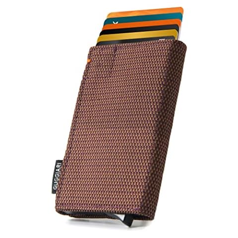 GUGGIARI® Tarjetero Hombre con Monedero y Bolsillo Cortesía Cover