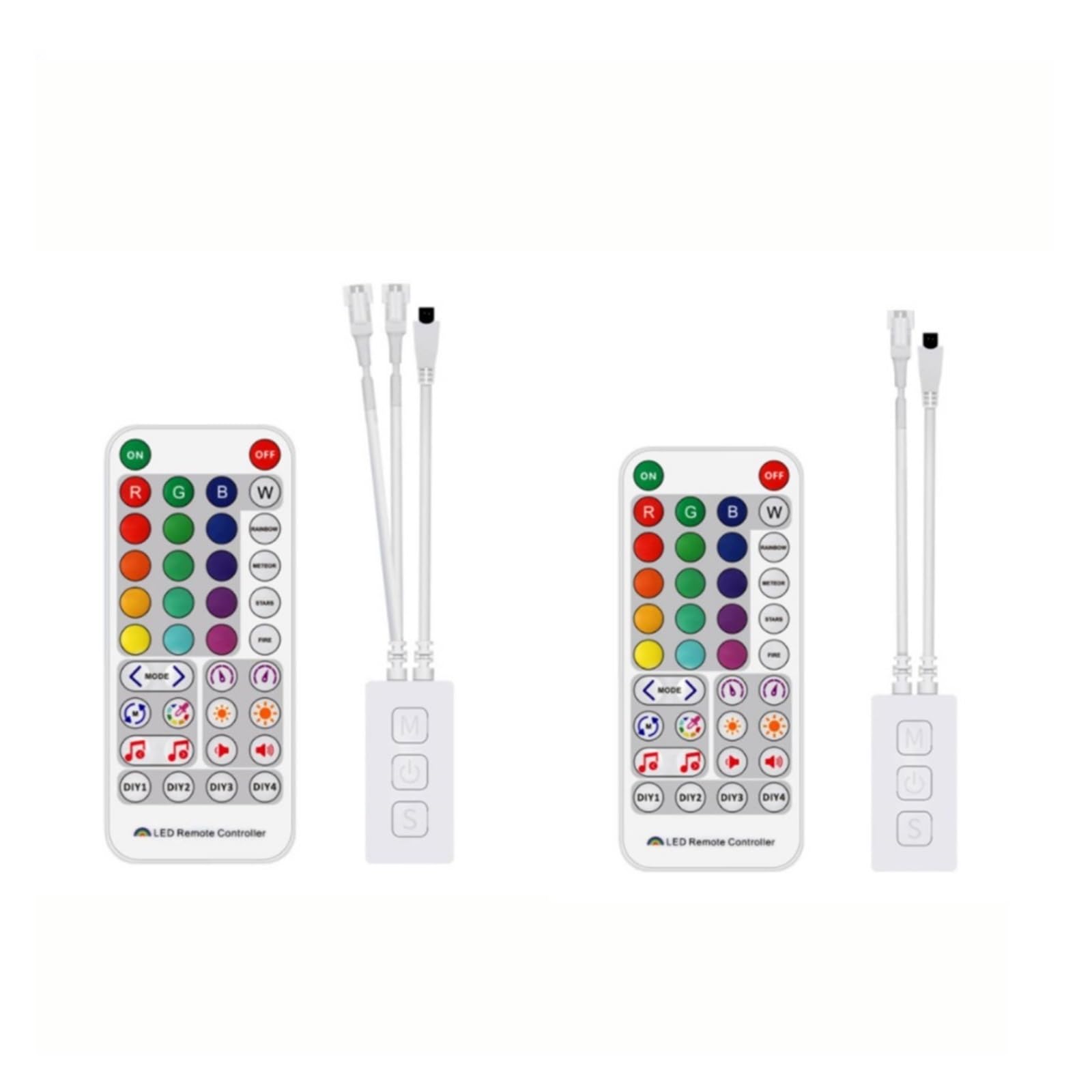 Kontroler LED muzyki WiFi SP511E z podwójnym wyjściem Alexa Smart Voice App Control pasuje do WS2812b WS2811 adresowalny pikseli (Dc5-24v 1 wyjście)
