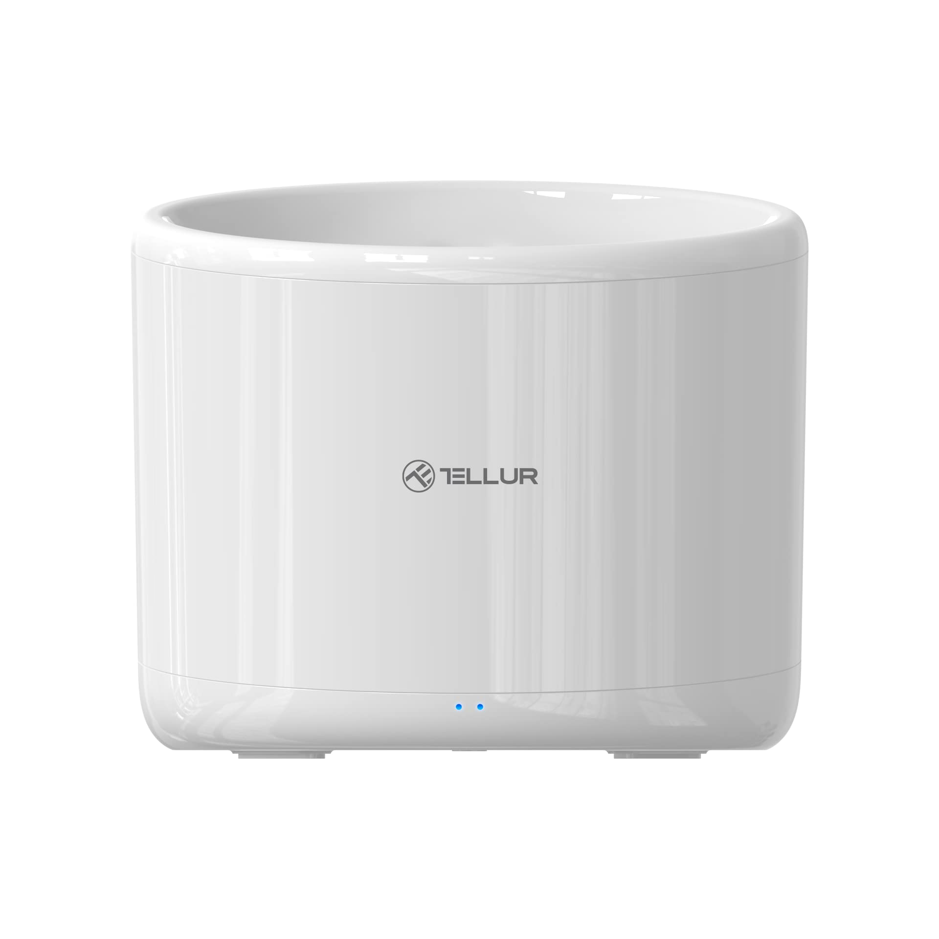 TELLUR Bebedero Inteligente WLAN para Gatos y Perros de 2L, Automático con WiFi, Aplicación para Teléfono y Aviso de Falta de Agua