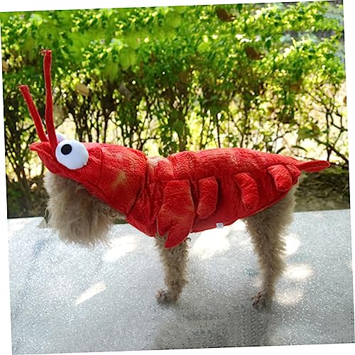 Disfraz para perro VICASKY estilo langosta rojo talla S miniatura 7