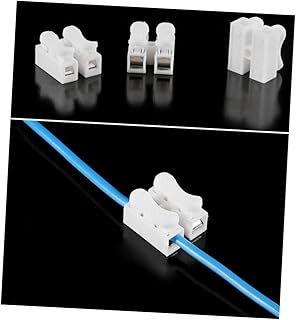 UKCOCO 3Pcs Kit De Carro Conectores Automotivos Kit De Fio Cabo Bloco Terminal Conector Friso Conector Terminal Crimp Conectores Conector Elétrico De 2 Vias Conectores Elétricos