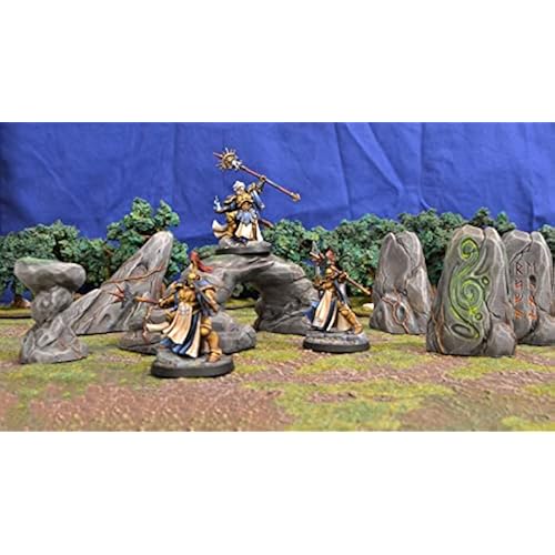3D Vikings Elven Rock Formations Immersive Terrain For Tabletop RPGs And Wargames