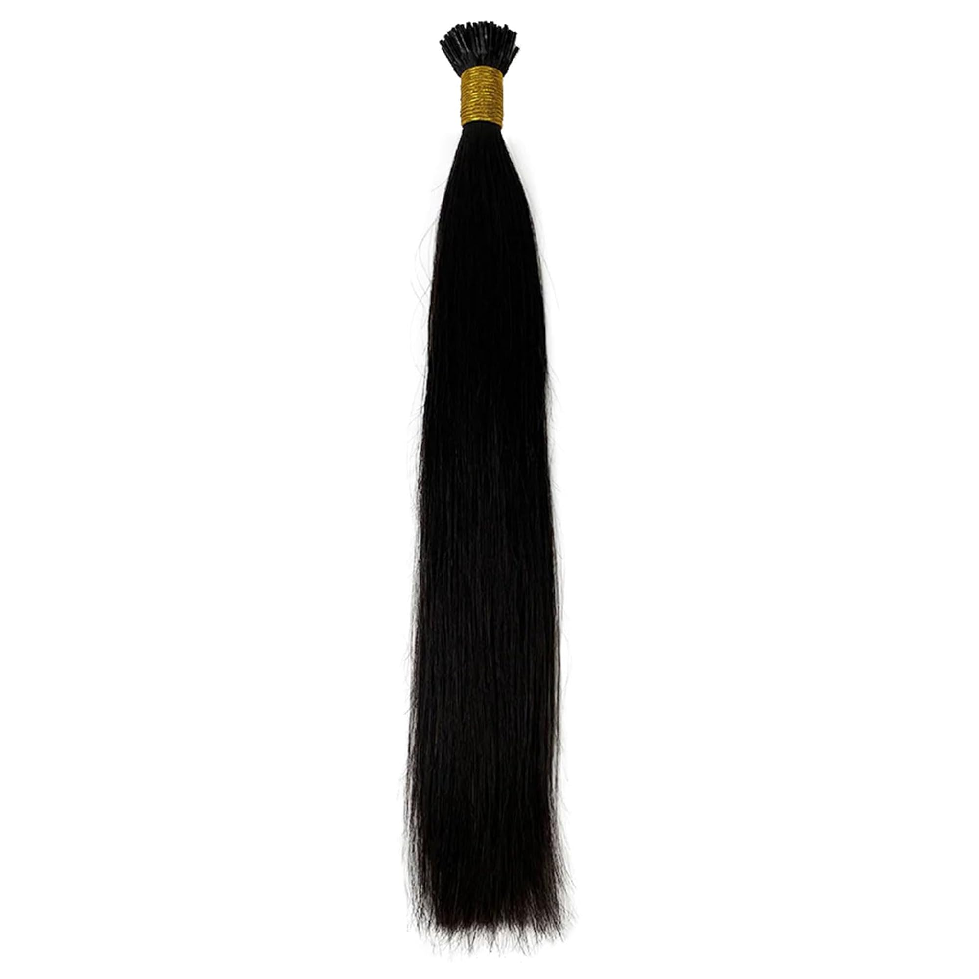 RyfynHair Women's Premium Permanent Human Hair I-Tip Extension