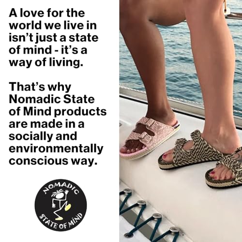 Moses Rope Sandals, Handmade Shoes with Non-Slip Sole, Double Buckle Adjustable Straps, Sustainable Lightweight Slip-On Slide Shoes, Men Women Unisex3