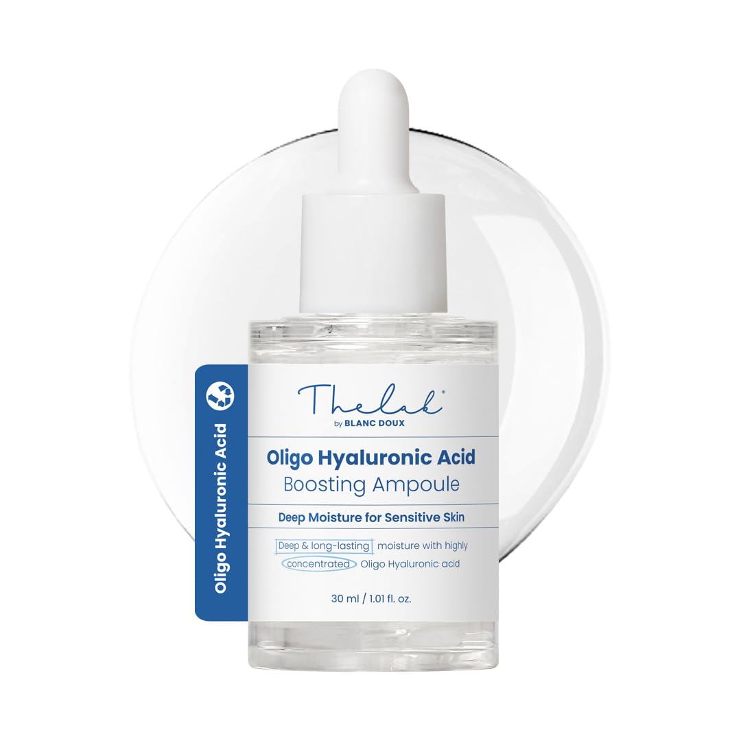 Oligo Hyaluronic Acid Boosting Ampoule for Dry & Sensitive skin, Hyaluronic Acid, Soothing, Korean Skincare (30ml,1.01 fl.oz)