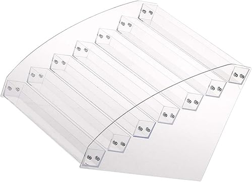 Miniatura 6 de Organizador de esmalte de uñas, bandeja de acrílico transparente para botellas de esmalte de uñas, soporte de mesa, soporte de almacenamiento de