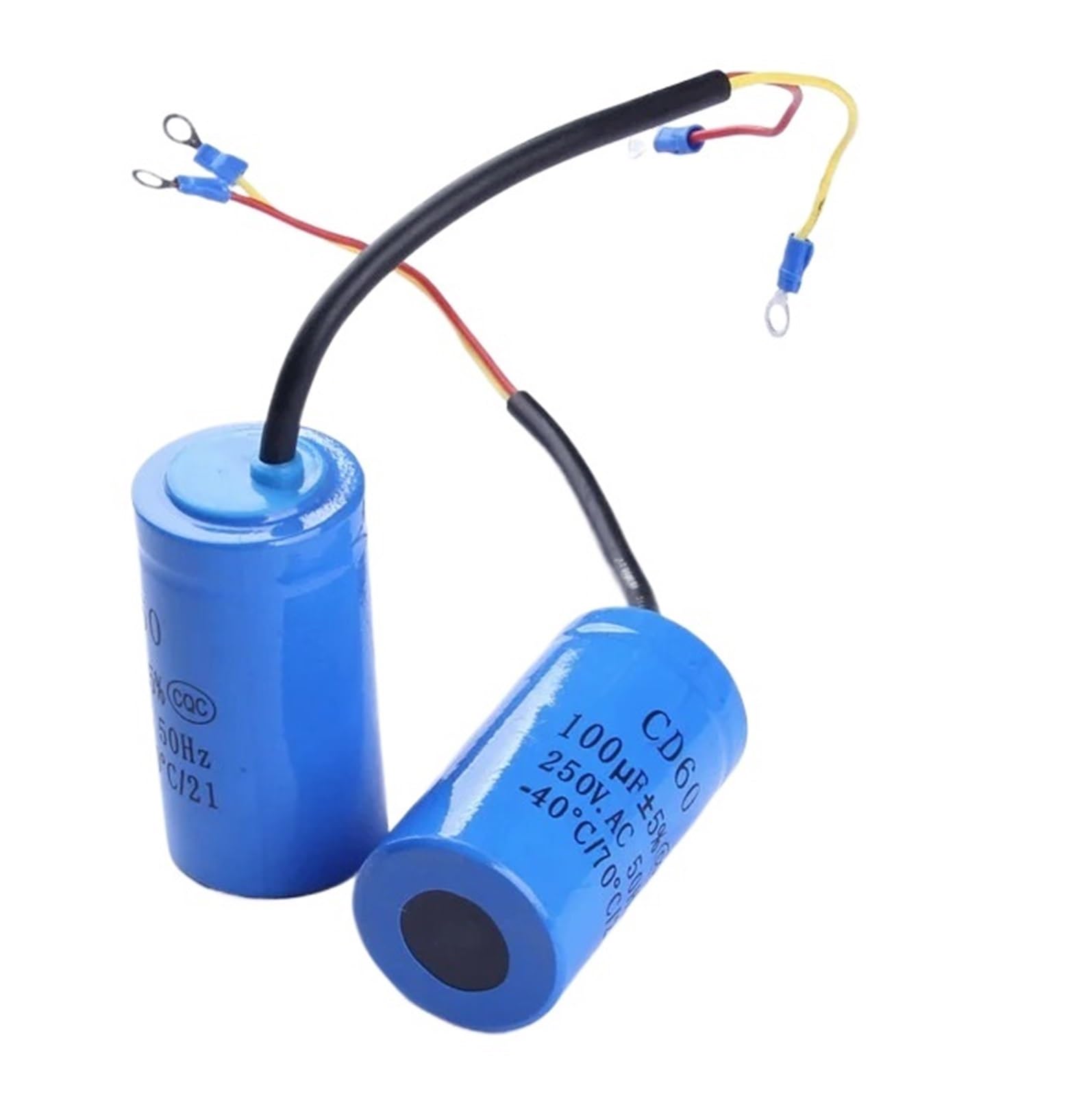 LEOTNNDQ 1pcs CD60 100UF 250V AC Starting Capacitor