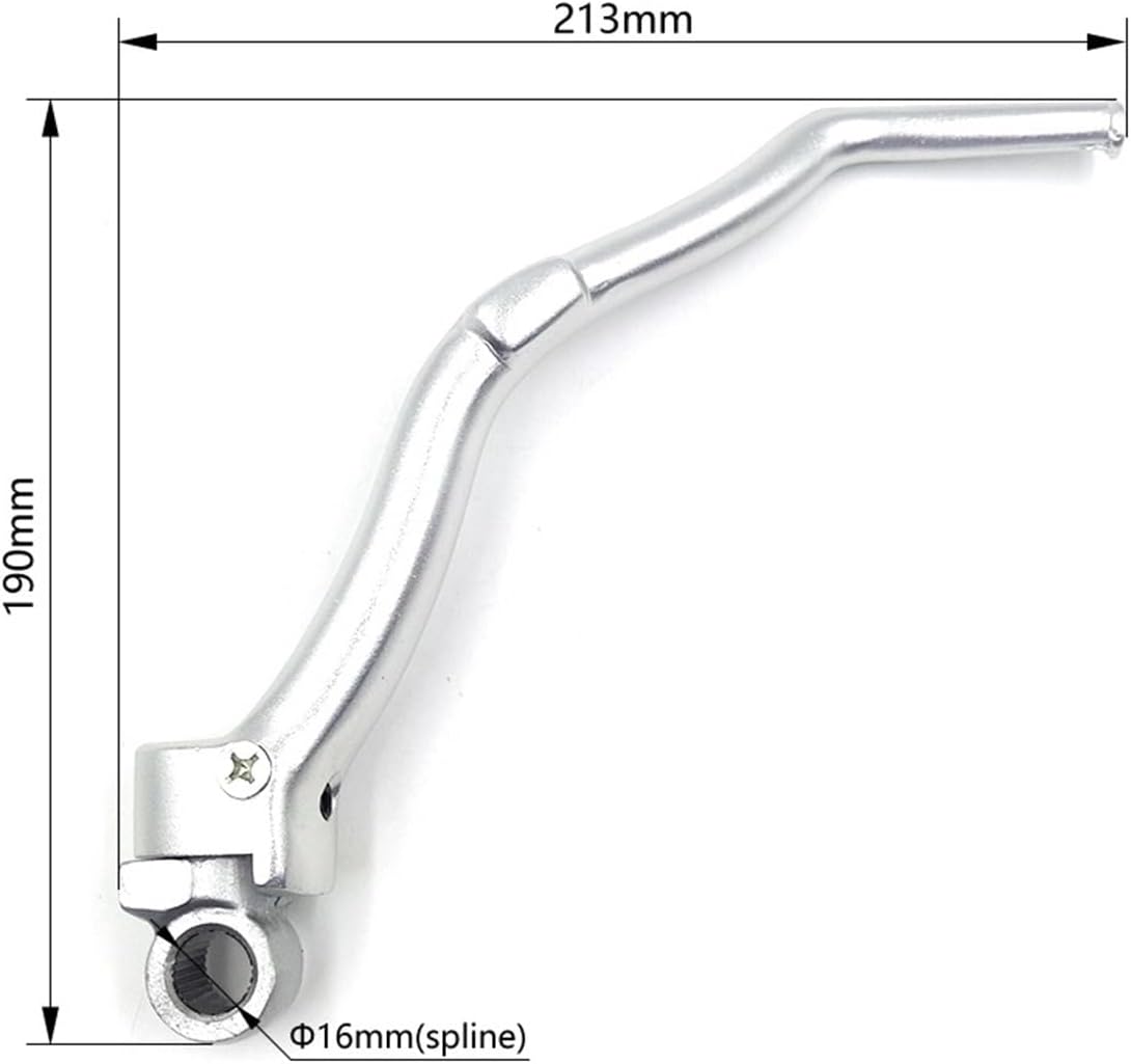 Kick Start Lever Motorcycle Forged Kick Start Starter Lever Pedal for NC250 NC450 for KAYO BSE ZS177MM ZS194MQ Engine