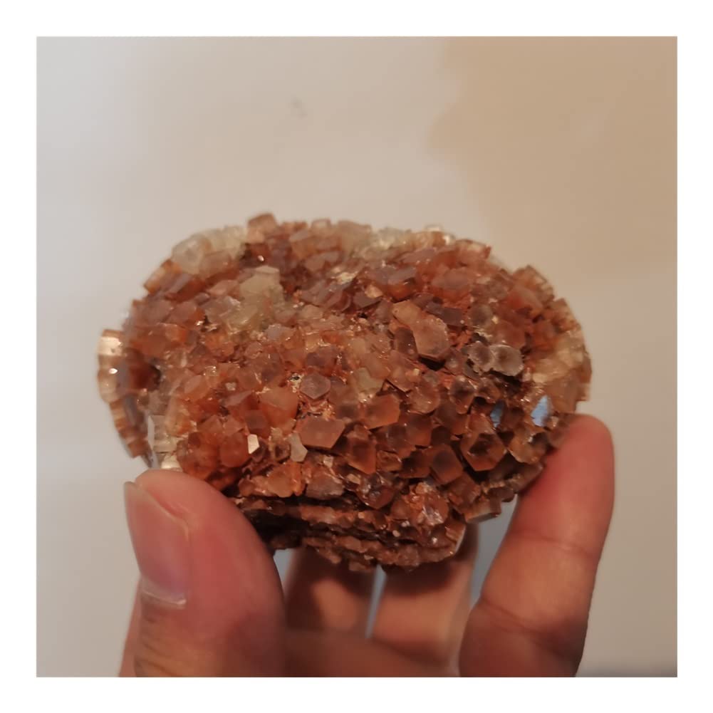 Edelsteine ​​zur Dekoration, 500 g, natürliche Blume, Nephelin-Pendel, Original-Reiki-Rohkristall-Cluster, Lehrexemplar, dekorativer Aura-Kristall Voller Textur (Size : 150-200g)