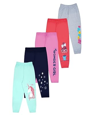Cloth Theory Girls Regular Joggers (Pack of 5)