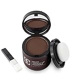 SOVONCARE Hairline Powder - Root Touch Up & Gray Hair Concealer for Men and Women, Instantly Covers Thinning Hair and Bald Spots, Natural-Looking Coverage Hazel Brown 0.35 oz