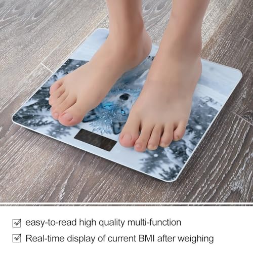 Báscula Digital Ice Wolf Blizzard para Baño de 400 lb miniatura 5