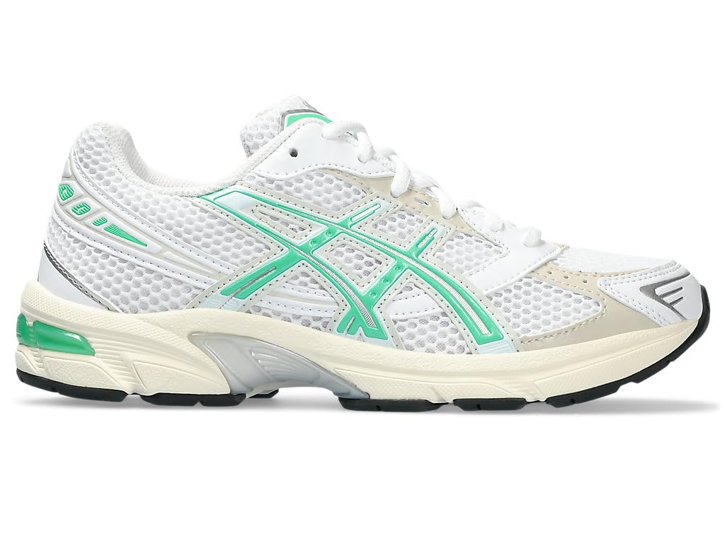 ASICS Womens GEL-1130 White/Malachite Green Sneakers - 7 UK (1202A164.114) (B0CKTCC8CN) Amazon Price History, Amazon Price Tracker