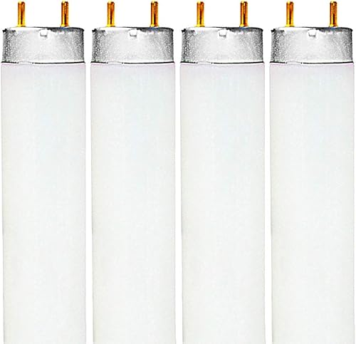 Miniatura 7 de Luxrite F32T8841 - Bombilla de tubo fluorescente T8 de 32 W, 48 pulgadas, blanco frío 4100 K, 2800 lúmenes, base de bi-pin mediano G13, LR20732, 6