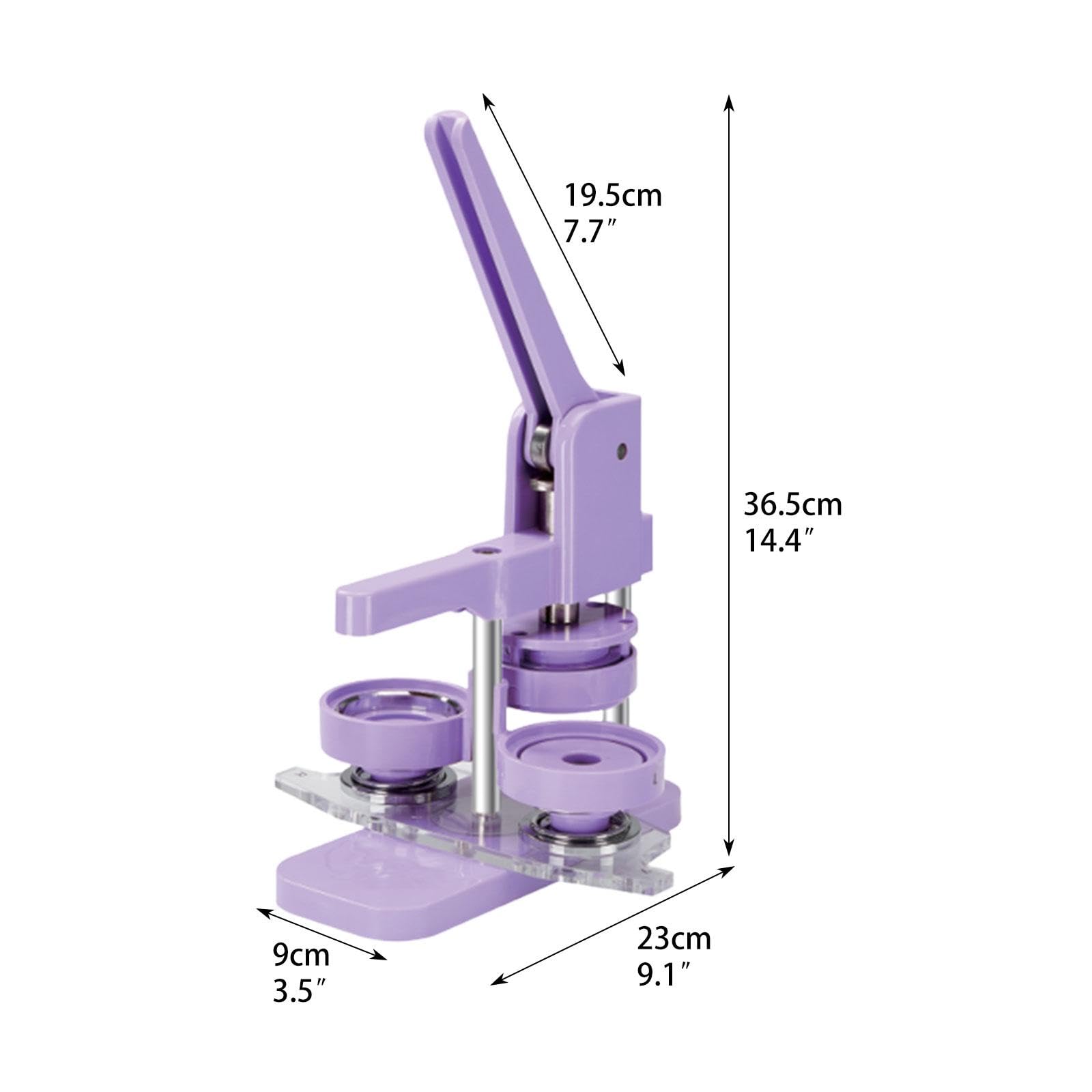 Forniture for l'installazione di Macchine for la Produzione di Bottoni Pressa for Badge Portatile da Tavolo Robusta for Strumenti Fai-da-Te