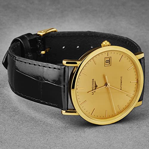 Longines Elegant Yellow Gold Dial Automatic Ladies Watch L4.778.6.32.02