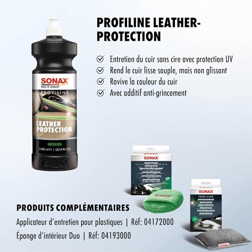 SONAX PROFILINE Leather Protection Réf 02823000 produit cuir - 3